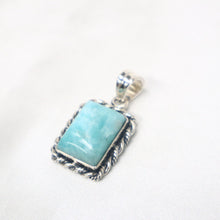 Load image into Gallery viewer, Sterling Silver Amazonite Pendant - The Gem Mine