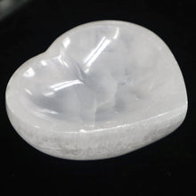 Load image into Gallery viewer, Selenite Heart Bowl - The Gem Mine