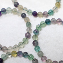 Load image into Gallery viewer, Fluorite Bead Stretch Bracelet - The Gem Mine