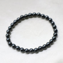 Load image into Gallery viewer, Hematite Bead Stretch Bracelet - The Gem Mine