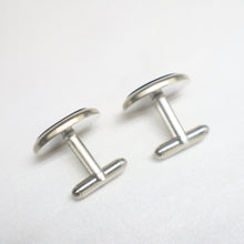 Load image into Gallery viewer, Handmade Ebony Wood Cufflinks