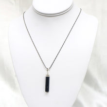 Load image into Gallery viewer, Sterling Silver Black Tourmaline Protection Pendant Necklace