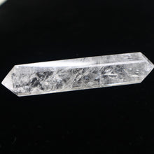 Load image into Gallery viewer, Doubly-Terminated Polished Clear Quartz Wand - The Gem Mine