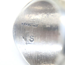 Load image into Gallery viewer, Handmade Sterling Silver Turquoise Ring by Navajo artist Spencer
