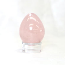 Load image into Gallery viewer, Rose Quartz Egg Carving - The Gem Mine