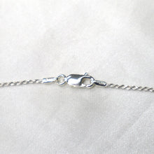 Load image into Gallery viewer, Sterling Silver Rose Quartz Necklace - The Gem Mine