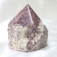 Load image into Gallery viewer, Rough Lepidolite with Polished Point
