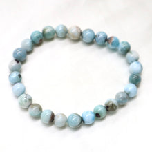 Load image into Gallery viewer, Larimar Bead Bracelet