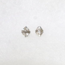 Load image into Gallery viewer, Felix Z | Sterling Silver Herkimer Diamond Earrings w Diamond Accents - The Gem Mine