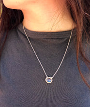 Load image into Gallery viewer, Stephen Estelle Sterling Silver and Labradorite Necklace - The Gem Mine
