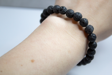 Load image into Gallery viewer, Lava 8mm Bead Bracelet - The Gem Mine
