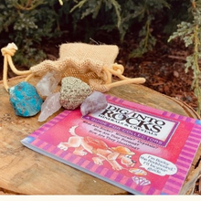 Load image into Gallery viewer, Kids’ “Dig Into Rocks” Guide and Rough Gemstome Set - The Gem Mine