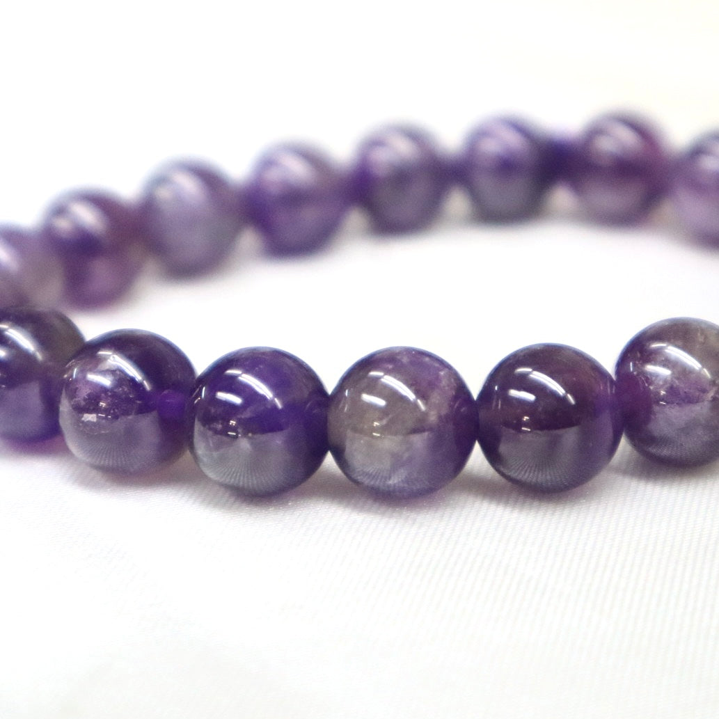 Amethyst Beaded Bracelet