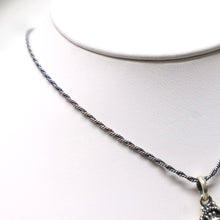 Load image into Gallery viewer, Sterling Silver Ruby Necklace - The Gem Mine

