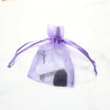 Load image into Gallery viewer, “Protection Pouch” with Black Tourmaline &amp; Selenite
