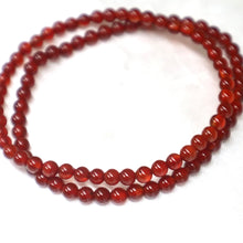 Load image into Gallery viewer, Carnelian Beaded Bracelet
