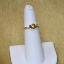 Load image into Gallery viewer, 14 Karat Gold Ring set with Faceted Citrine - The Gem Mine
