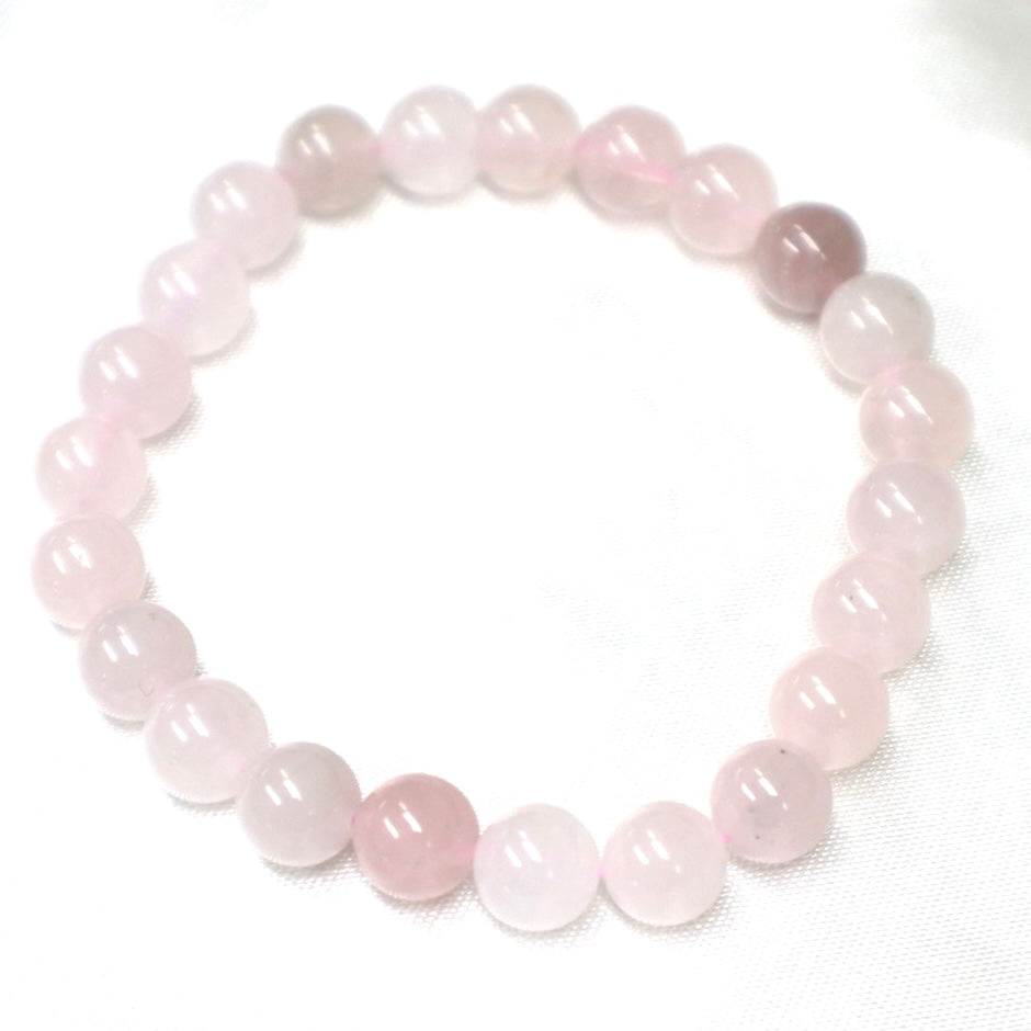 Rose Quartz Beaded Bracelet