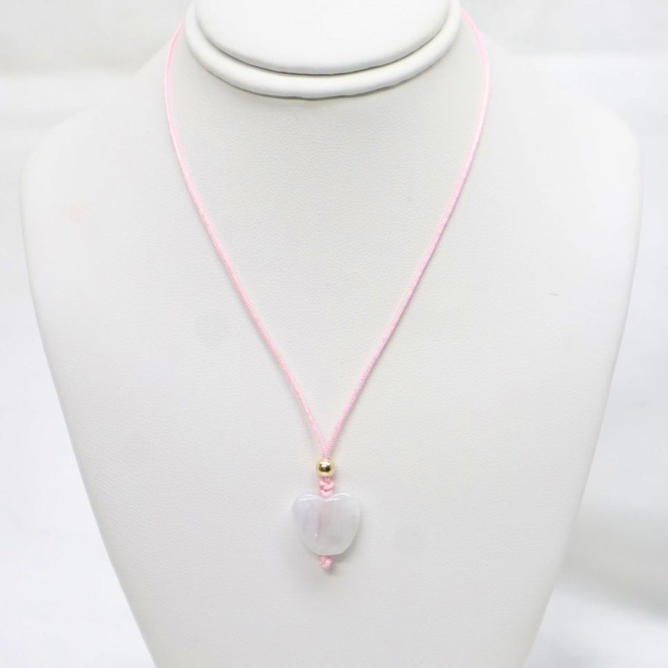 Jade by Nikolai | Burmese Jadeite “Love Always” Adjustable-Length Necklace - The Gem Mine