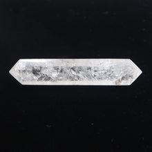 Load image into Gallery viewer, Doubly-Terminated Polished Clear Quartz Wand - The Gem Mine
