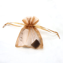 Load image into Gallery viewer, “Protection Pouch” with Black Tourmaline &amp; Selenite
