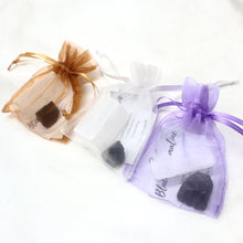 Load image into Gallery viewer, “Protection Pouch” with Black Tourmaline &amp; Selenite
