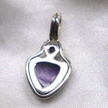 Load image into Gallery viewer, Handmade Sterling Silver Amethyst Pendant
