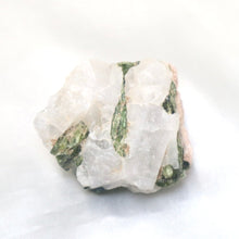 Load image into Gallery viewer, Green Tourmaline in Quartz with Feldspar - The Gem Mine
