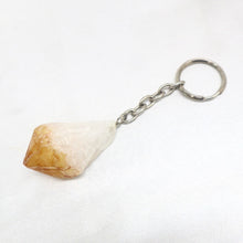 Load image into Gallery viewer, Citrine Crystal Keychain
