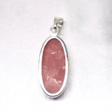 Load image into Gallery viewer, Sterling Silver Rhodochrosite Pendant - The Gem Mine
