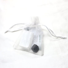 Load image into Gallery viewer, “Protection Pouch” with Black Tourmaline &amp; Selenite
