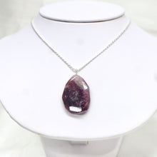 Load image into Gallery viewer, Sterling Silver Hand-wired Pink Tourmaline Necklace
