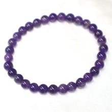 Load image into Gallery viewer, Amethyst Beaded Bracelet
