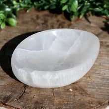 Load image into Gallery viewer, Eclipsed Selenite Bowl - The Gem Mine
