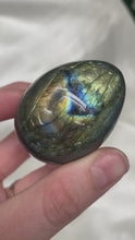 Load and play video in Gallery viewer, Labradorite Egg Carving
