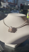 Load and play video in Gallery viewer, Hand-crafted Sterling Silver Opal Necklace
