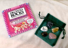 Load image into Gallery viewer, Kids’ “Dig Into Rocks” Guide and Crystal Set - The Gem Mine
